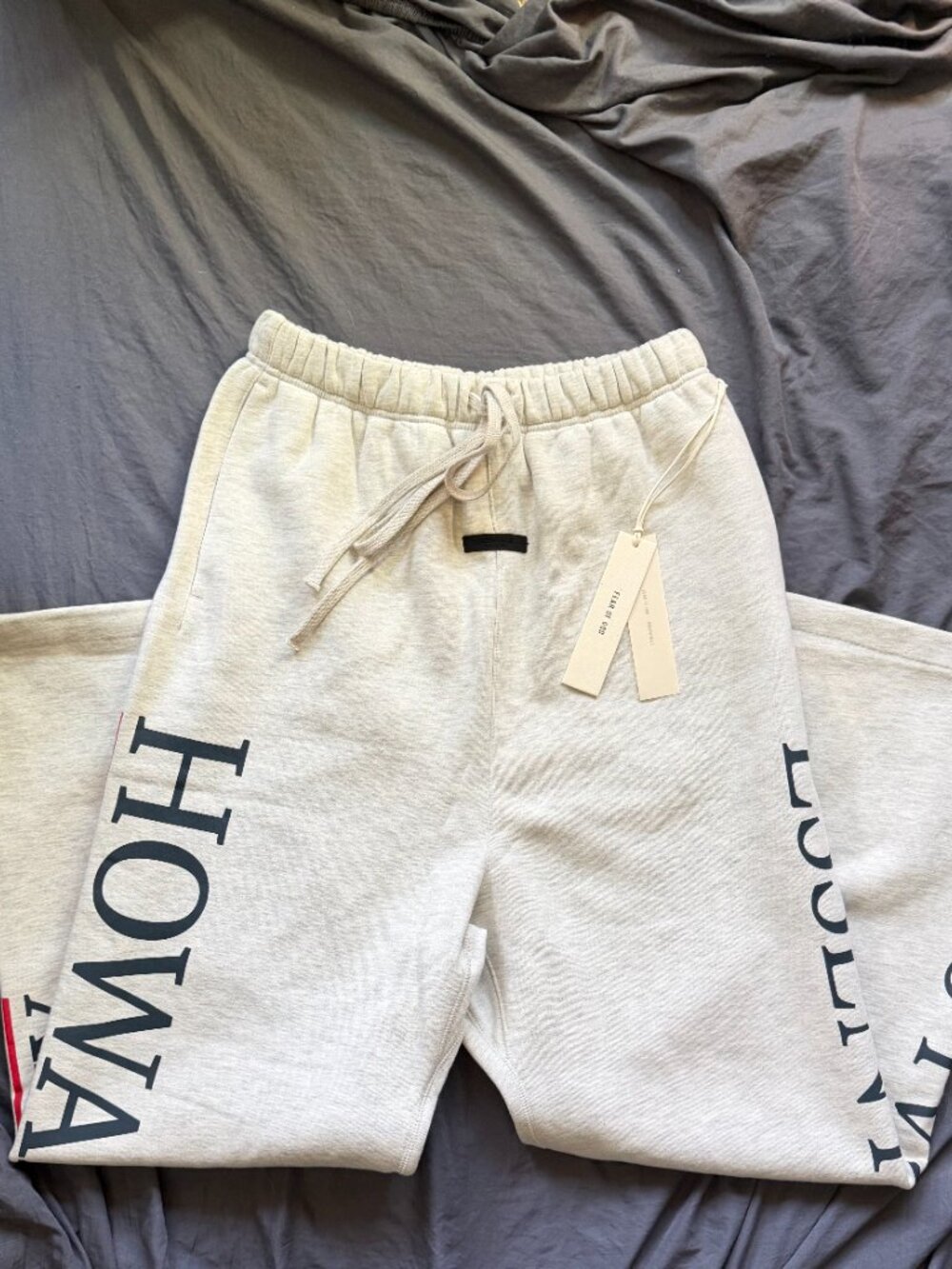 Fear of God Essentials Howard University Sweatpants — NWT